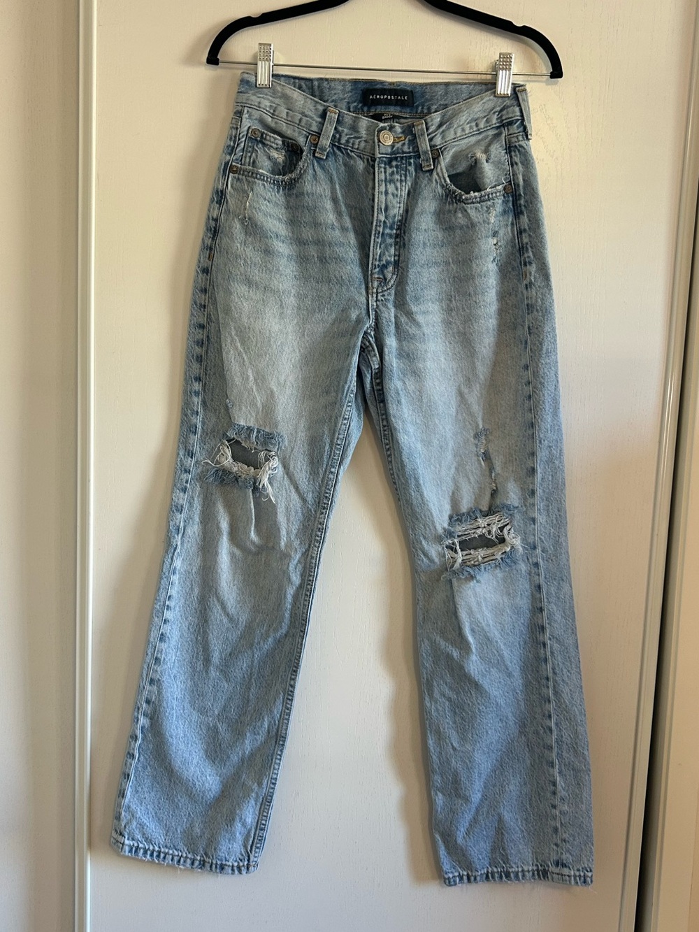 Aeropostale Light Blue 90's Baggy Jeans